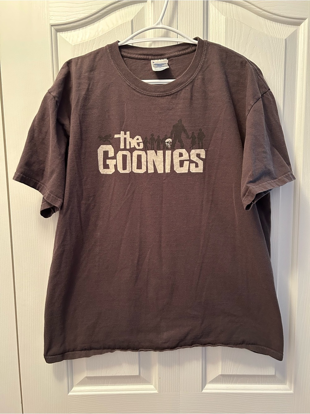 The Goonies Logo Tee in Faded Brown